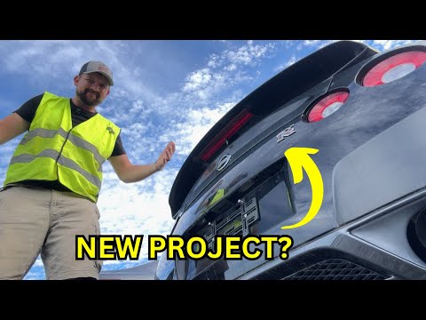 MIKE CHECKS OUT A WRECKED GT-R  WILL IT BE THE NEXT MAJOR REBUILD?