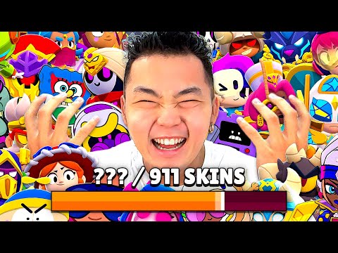 𝗧𝗢𝗗𝗔𝗦 as 𝗦𝗞𝗜𝗡𝗦 que 𝗖𝗢𝗠𝗣𝗥𝗘𝗜 em 𝟱 𝗔𝗡𝗢𝗦 no Brawl Stars!