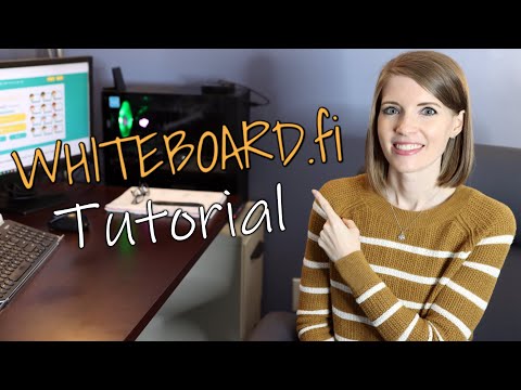 ❤️《Whiteboard.fi Tutorial for Teachers | Easy Online Whiteboard for Teachers and Students》