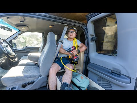 I Built a Dog Bench/Storage Platform in the Backseat of my Truck (Rear seat delete)