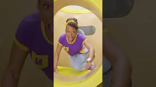 Slipping & Sliding Playground!! #slides #playground #blippi