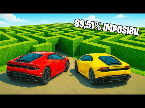 CURSA de TROLL prin LABIRINT si PERETI INVIZIBILI in GTA!