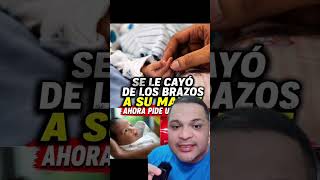 Madre descuida a su bebé por estar en el celular ya hora está grave en el hospital #noticias
