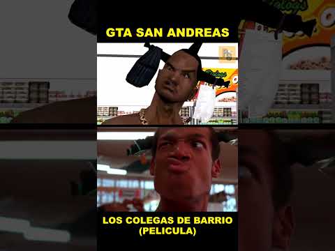 LOS COLEGAS DEL BARRIO EN GTA SAN ANDREAS PT2🤣🤣