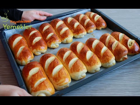 ÖYLE BİR TARİF Kİ PASTANEDE BİLE BÖYLESİ YOK ✅REKOR YUMUŞAKLIKTA BULUT POĞAÇA 💯PAMUK POĞAÇA