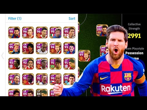 FULL LEGENDS SQUAD! 😱😱 EFOOTBALL 2025 MOBILE