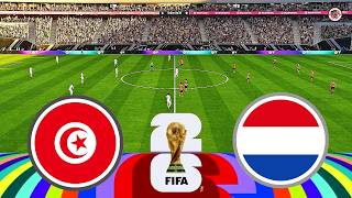 Tunisia vs Netherlands | FIFA World Cup 2026 Group F | FC 26 - PS5 PRO [4K]
