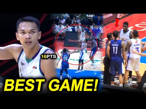 LUMABAS NA ang tunay na Laro ni Justin Baltazar BEST GAME sa Pba! Napikon ang Import ng Meralco!