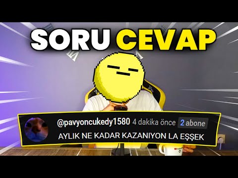 NE KADAR KAZANIYORUM? - 300 BİN ABONE ÖZEL SORU CEVAP!