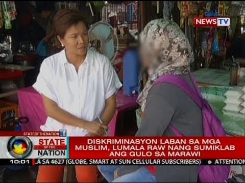 Diskriminasyon Laban Sa Mga Muslim Lumala Raw Nang Sumiklab Ang Gulo