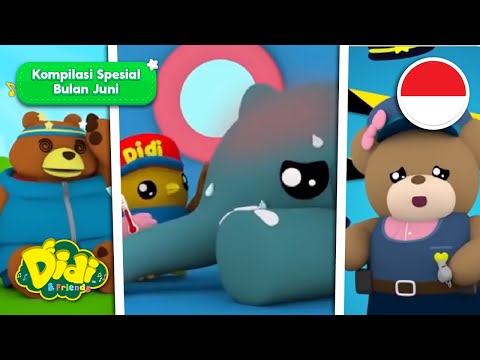 Lagu Anak Indonesia Terpopuler | Episode Spesial Bulan Juni | Didi & Friends Indonesia