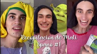 recopilación de tik toks de mati spano pt1. | mati spano fans ♡