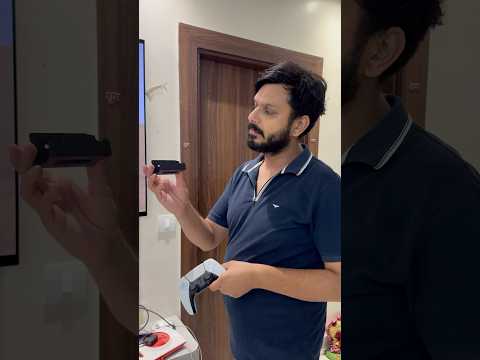 PS5 controller की fitting 😳😂 #viral #trending #ps5 #gaming #gadgets #controller #games #shorts