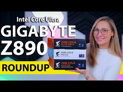 New Gigabyte Z890 Motherboard Line-up - Core Ultra 2 Series Ready