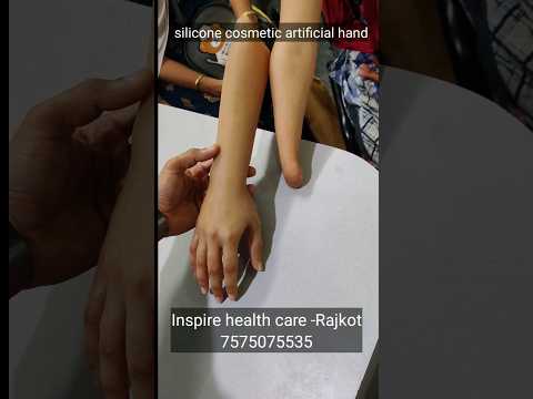 This artificial hand is so Real!!! ❤️?? #artificiallimbs #artificialfinger #siliconehand #shorts