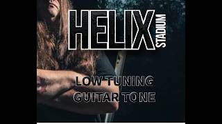 Line6 Helix Stadium Low Tuning Guitar Tone
