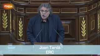 Joan Tardà, Alfred Bosch i Teresa Jordà expulsats del Congrés dels Diputats per parlar en català