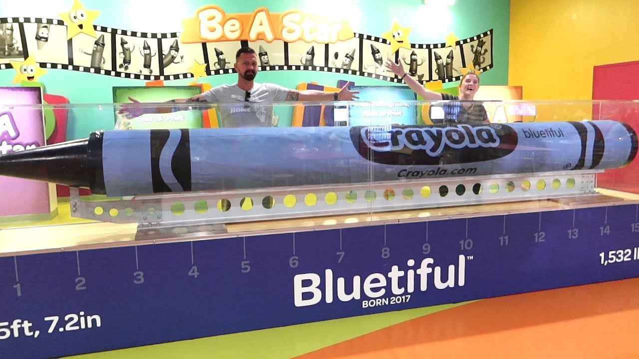 Halloween At The Crayola Experience In The Florida Mall! DIY Slime, Made Our Own Crayons & More! The Tim Tracker