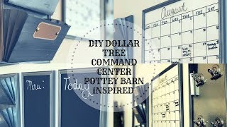 Pottery Barn Inspired Dollar Tree Command Center Look For Less