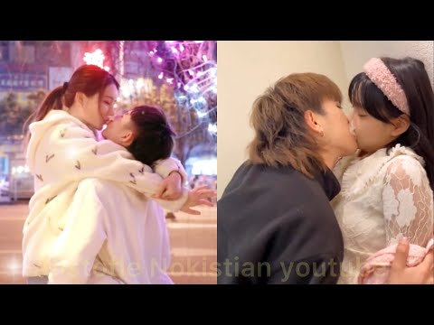 Cute Lovers/ Force Kiss/ Romantic kisses 💕🐶 HD
