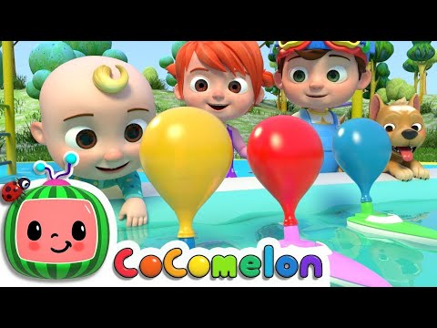 Balloon Boat Race | @CoComelon Nursery Rhymes & Kids Songs 2024