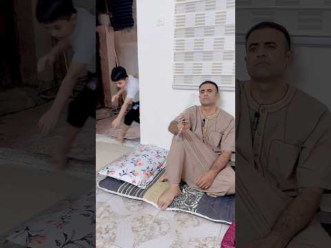 من تتعارك ويه زوجتك ودز ابنك ع العشا 🤣🤣🤣 اشترك بقناتي✔️❤️ #علاوي_رقاوي