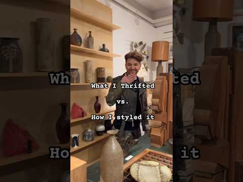 What I Thrifted vs. How I Styled It