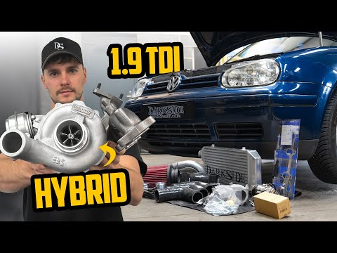 THE BEST 1.9 TDI BUDGET UPGRADES  - BOLT ON HYBRID TURBO 🐌
