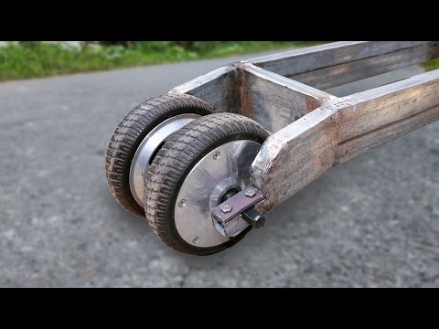 How to make a scooter at home | DIY scooter