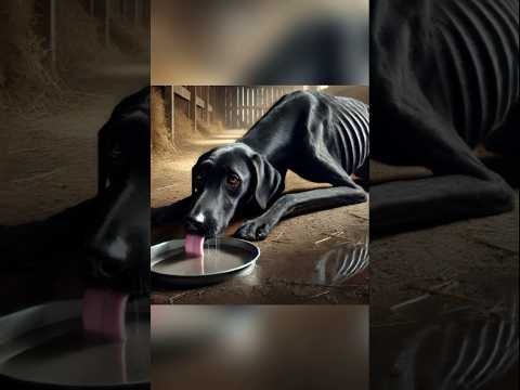 The Sad Life of a Black Dog.💔