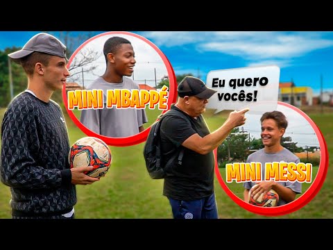 MEU PAI VAI LEVAR AS PROMESSAS DA BASE?!
