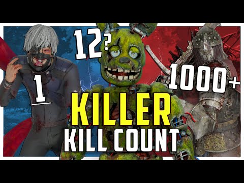 EVERY Dead by Daylight Killer's Kill Count