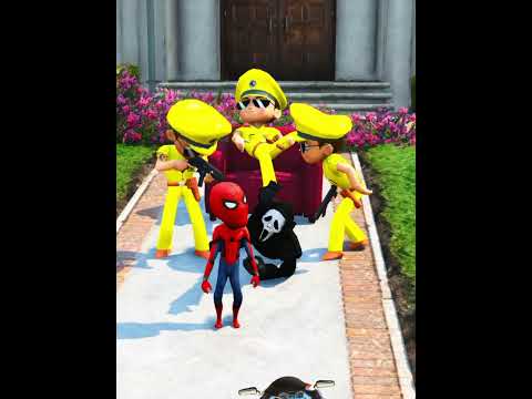GTA V : YELLOW LITTLE SINGHAM GIFTS HIS FRIEND SPACECAR ? #shorts