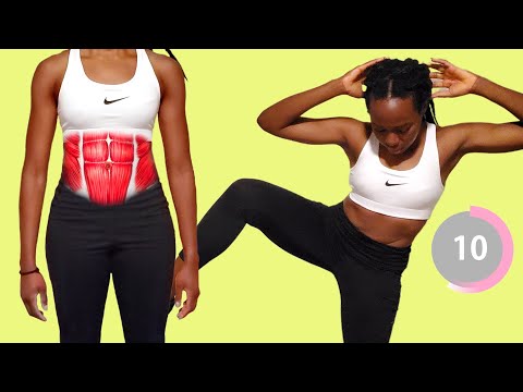 LOVE HANDLES & BELLY FAT WORKOUT | Standing Only - Home Workout