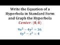 Hyperbola Properties and Asymptotes
