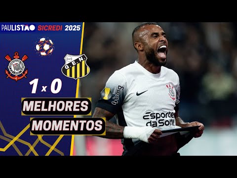 Corinthians 1 x 0 Novorizontino | Melhores Momentos (COMPLETO) | Paulistão 2025