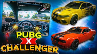 🥶HIDDEN CAR SPIN 😱COLLAB WITH @Dodge CHARGER CHALLENGER @PUBGMOBILE @BattlegroundsMobile_IN