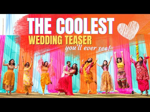 This SUPER COOL wedding teaser will make you dance along! | SuParVivah | Parush & Surabhi