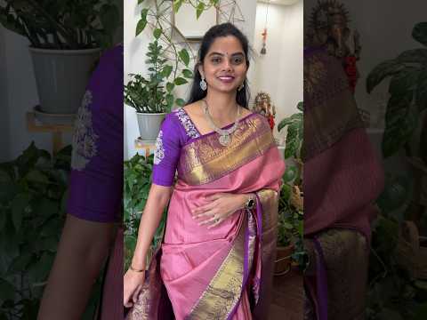 అమ్మవారికి కట్టిన చీరతో Diamond jewelry styling #trendingshorts #shortsfeed #youtubeshorts