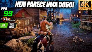 NUNCA IMAGINEI ISSO DA RTX 5060! Testes em 4K em 7 JOGOS PESADOS (CS 2 a 300FPS?! 😱)