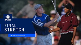 Tiger Woods vs. Sergio Garcia Final 3 Holes | 1999 PGA Championship Round 4