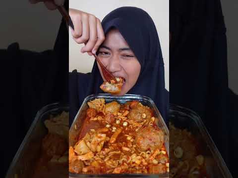 BOCIRAT TERENAK🤤🥵 #mukbang #asmr #bakso