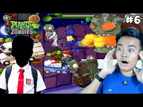 ADIKKU MELAWAN BOSS PLANTS VS ZOMBIE