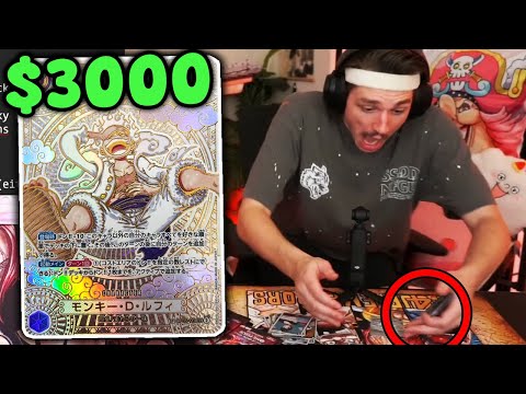 I Pulled The Rarest One Piece Card (24K Gold Luffy)