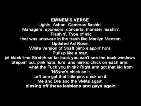 Eminem everybodys looking at me