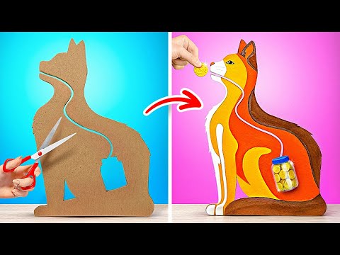 NEW 123 GO! Amazing Cardboard Ideas You Must Try! Genius Crafts