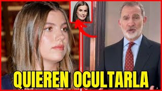 Los MOTIVOS SECRETOS de la ÚLTIMA POLÉMICA DECISIÓN de Felipe y Letizia con Sofía
