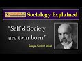 Self and Society in Mead's Theory