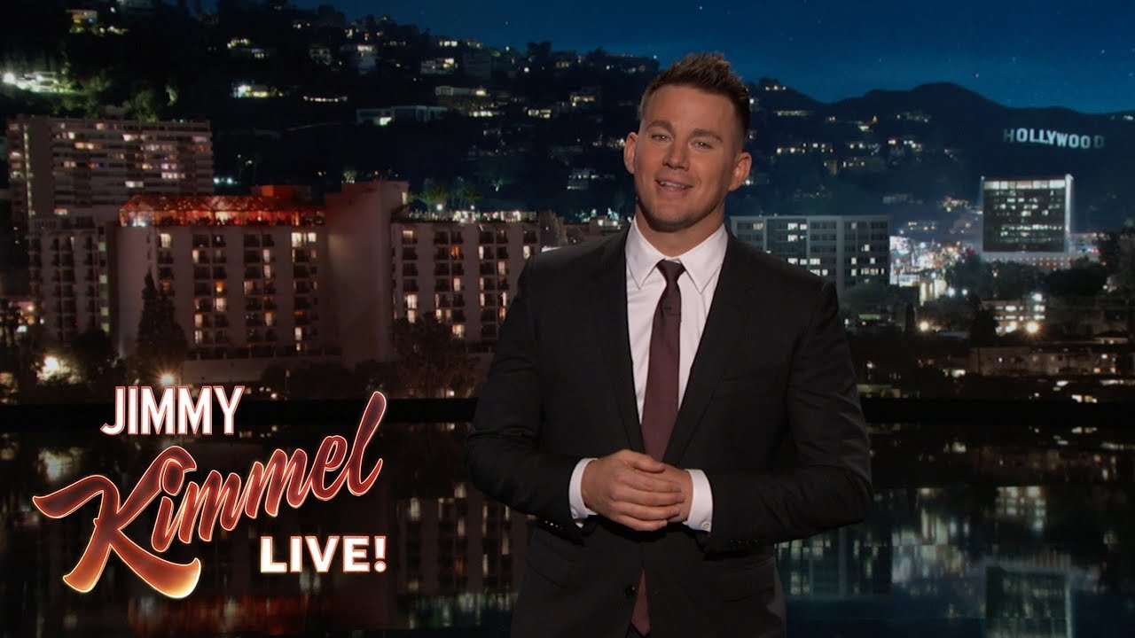 Channing Tatum's Guest Host Monologue on Jimmy Kimmel Live