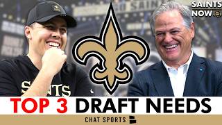 Top 3 NEEDS For The Saints In The 2026 NFL Draft REVEALED By ESPN